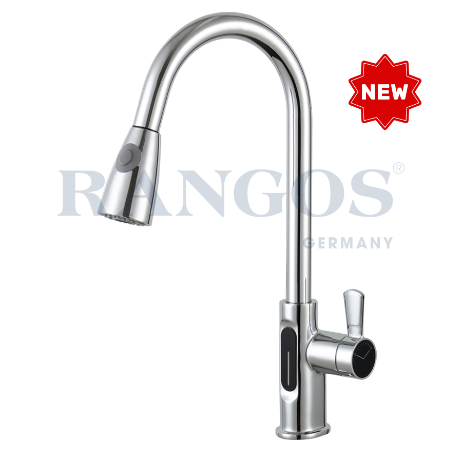 Vòi rửa bát rút inox RG-530